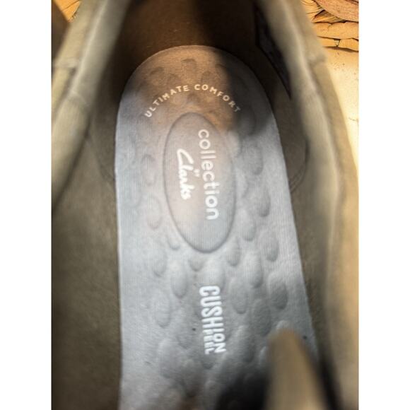 Clarks Ultimate Comfort Cushion Feel 10M Lace Up Suede Leather Shoes Brown - Picture 2 of 9